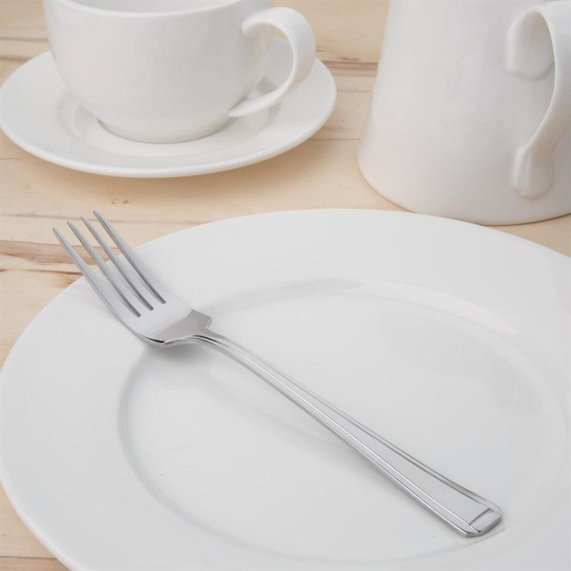 Olympia Harley Tafelvork, RVS 18/0, (Set van 12)