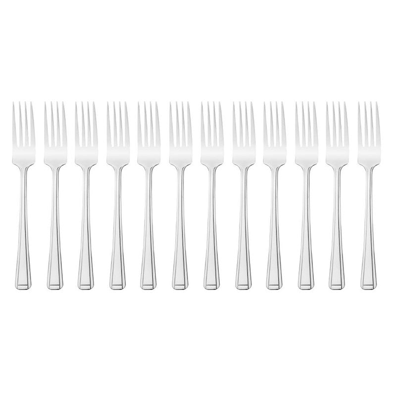 Olympia Harley Tafelvork, RVS 18/0, (Set van 12)