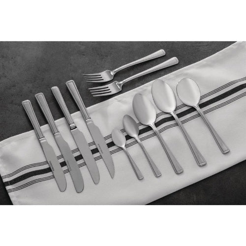 Olympia Harley Tafelmessen - 12 Stuks - 22,8 cm - RVS 18/0 - Zilver