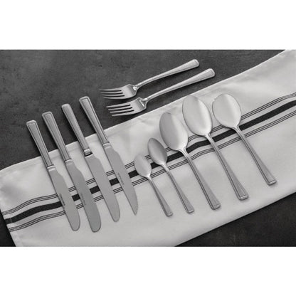 Olympia Harley Tafelmessen - 12 Stuks - 22,8 cm - RVS 18/0 - Zilver