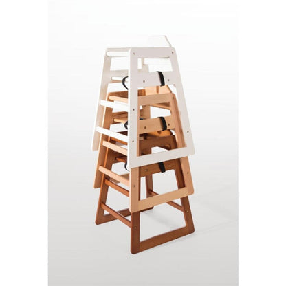 Houten Kinderstoel -Bolero - Bruin - Zitstoel - 510x510x(h)750mm