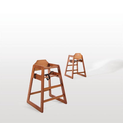 Houten Kinderstoel -Bolero - Bruin - Zitstoel - 510x510x(h)750mm