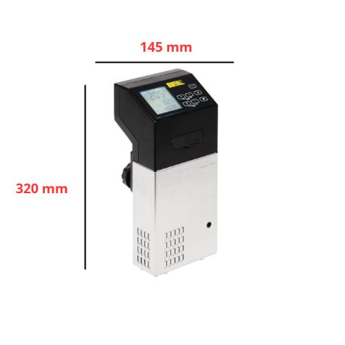 Draagbare Sous Vide, Buffalo, 40L, Zilver/Zwart