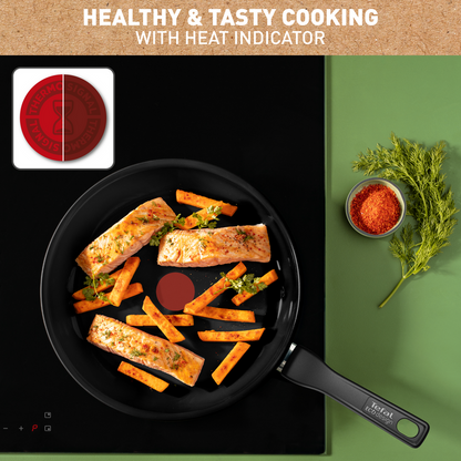 Tefal Renew Black Keramische Koekenpan Ø 24 cm, Alle Warmtebronnen