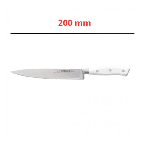 Comas Vleesmes / Koksmes 20cm - Wit - RVS