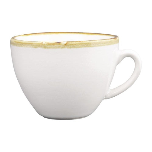 Olympia Kiln Koffiekop Krijtwit 23cl ( Set van 6 )