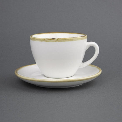 Olympia Kiln Koffiekop Krijtwit 23cl ( Set van 6 )