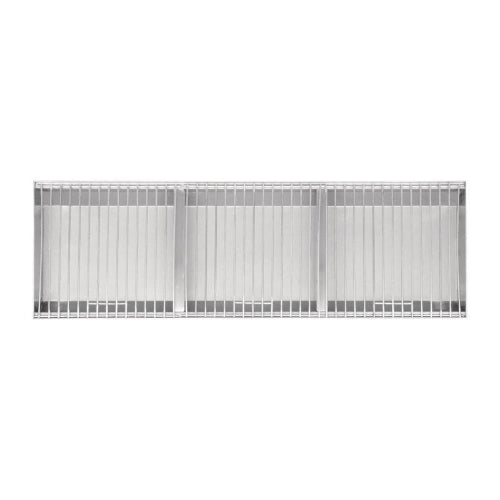 Buffalo Houtskoolbarbecue - 100x32x(H)90 cm - RVS - Groot Kookoppervlak