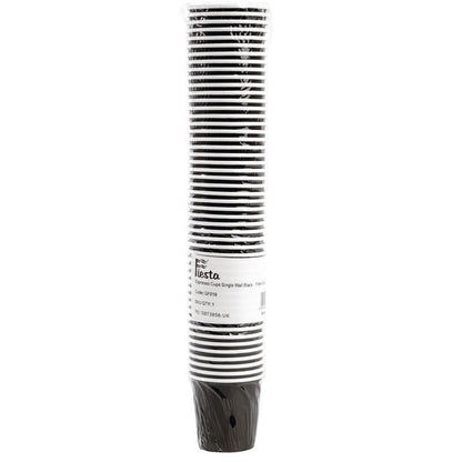 Fiesta Kartonnen Wegwerpbekers Espresso 12cl - Zwart (1000 Stuks )
