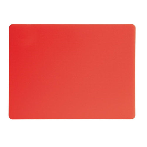 Snijplank HACCP 450x300 mm - Hygiplas - Rood