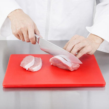Snijplank HACCP 450x300 mm - Hygiplas - Rood