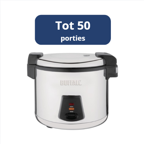 Rijstkoker 6L, Buffalo, 230V/1950W, 400x460x(H)345mm