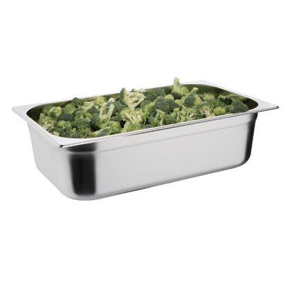 Gastronormbak GN Container 1/1, Vogue, 20L, RVS, 530x325x(H)150 mm