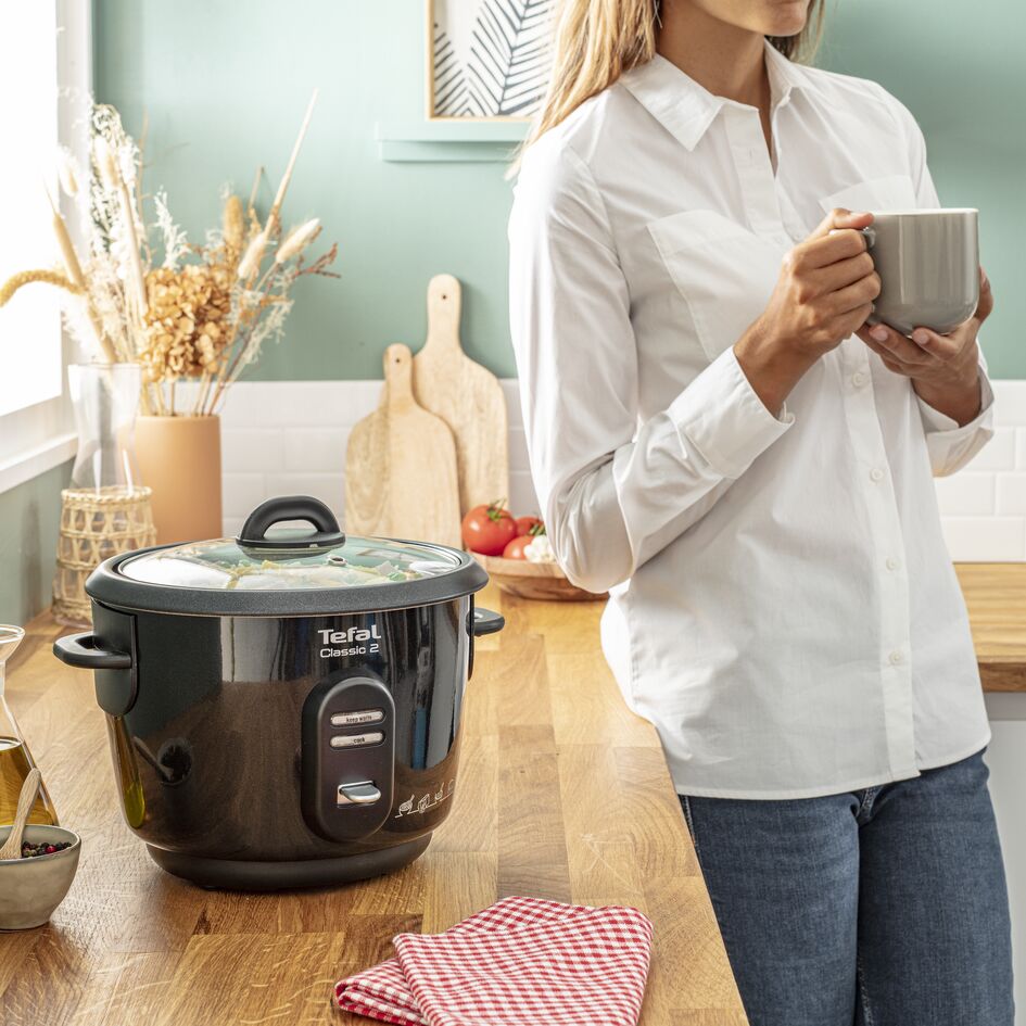 Tefal Classic 2 Rijstkoker met Stoomfunctie & Warmhoudfunctie,  1 Liter