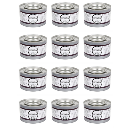 Brandpasta Gel 200g, 2 uur, Olympia, 12 Stuks