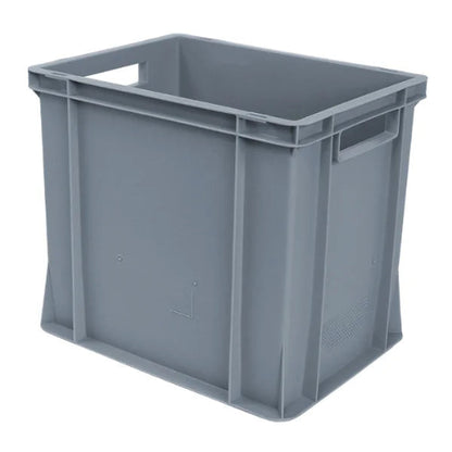 Stapelbak, Kunststof, 35 Liter, Grijs, Multifunctioneel