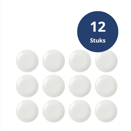 Olympia Whiteware Stapelbare Coupeborden 15cm ( Set van 12 )