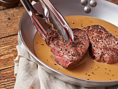 De Buyer Serveertang, 24cm, RVS