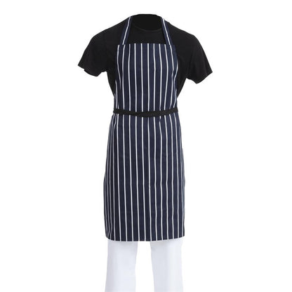 Halterschort Blauw/Wit Gestreept, Whites Chefs Clothing