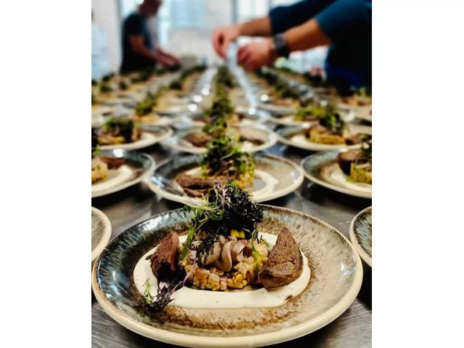 Sauskommetje, Gural Crater, 12 stuks, 82x74x(H)36mm