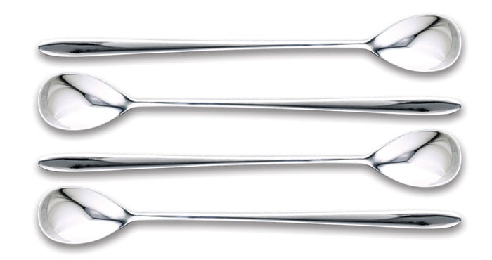 Latte Macchiato lepels 4 stuks, Keltum, 18/10 Edelstaal