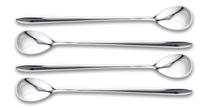 Latte Macchiato lepels 4 stuks, Keltum, 18/10 Edelstaal