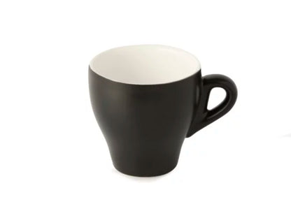 Aroma Matt Cappuccino Kop, 6 stuks, Zwart, 260ml