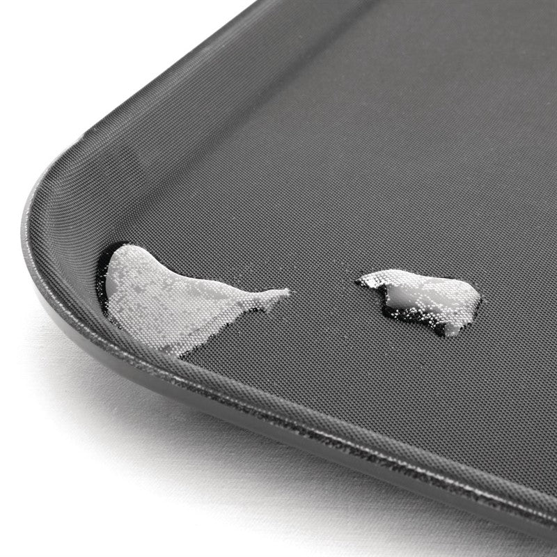 Kristallon Antislip dienblad polyprop 35 x 45cm zwart