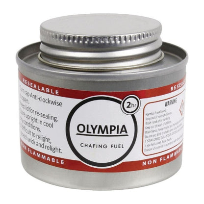 Brandpasta Gel met Lont - 2 uur - Olympia - 12 Stuks