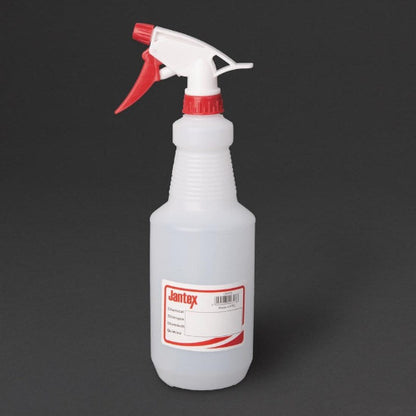 Sprayfles Kleurcode, Jantex, 750ml, Rood, Kunststof