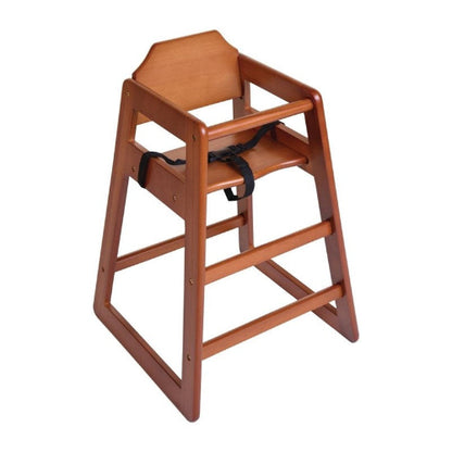 Houten Kinderstoel -Bolero - Bruin - Zitstoel - 510x510x(h)750mm