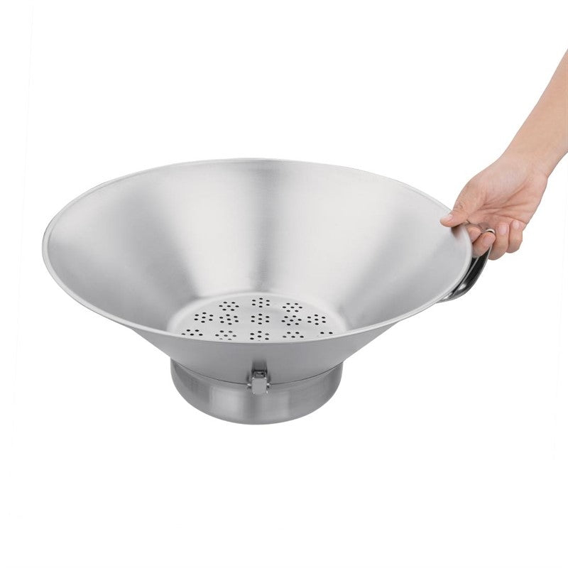 Frituurvergiet RVS, Vogue, ø410x(H)176mm