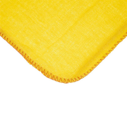 10x Katoenen stofdoeken, Jantex, Gele schoonmaakdoekjes