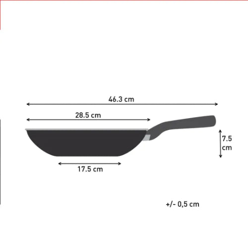 Tefal So'Light Wokpan 28 cm - Alle warmtebronnen