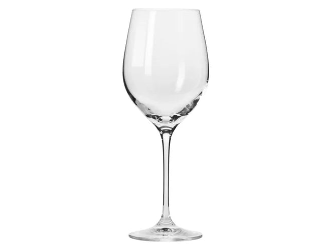Krosno Rode Wijnglazen Harmony 450 ml - 6 stuks