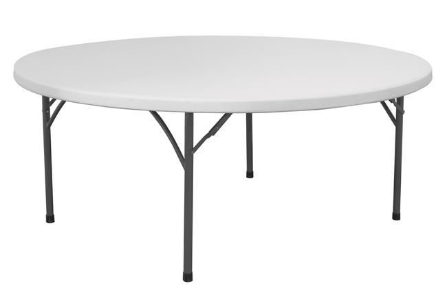 Buffettafel rond opvouwbaar, HENDI, Max. belasting 250 kg., ⌀1800x(H)740mm