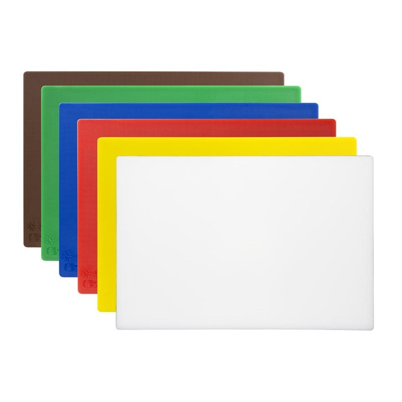 Snijplanken Set, 6-delig, Hygiplas, 455x305x5(H) mm