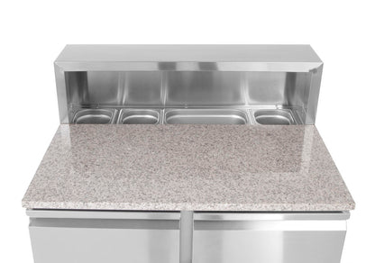 Pizzawerkbank met 2 deuren 300L, Arktic, 230V/310W, 900x700x(H)1100mm