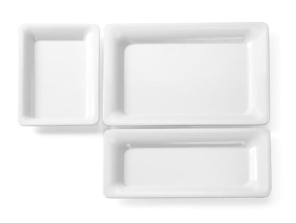 Gastronorm trays met slanke rand, Fine Dine, GN 2/3, 354x325x(H)20mm