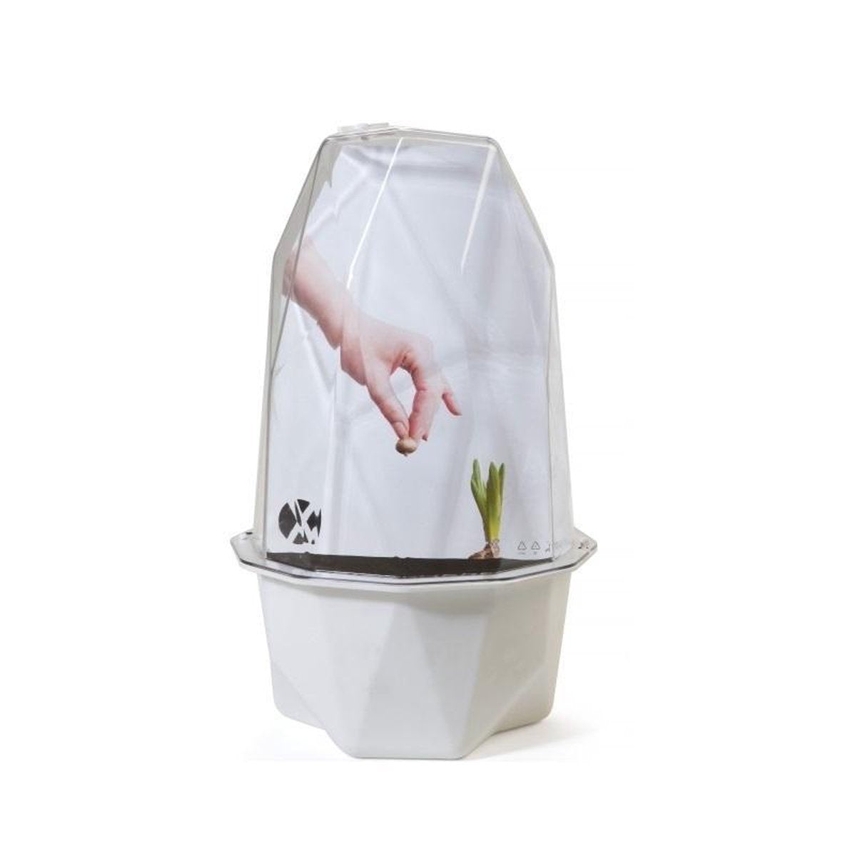 Kweekbak Xala - Wit - Biosphere kweekkas voor kruiden, planten en moestuintjes