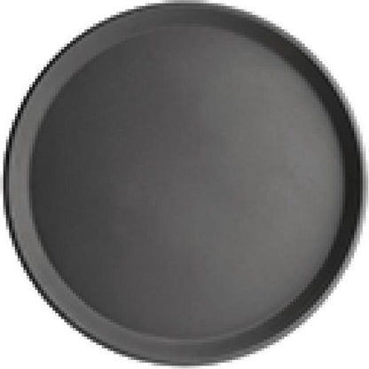 Kristallon Horeca dienblad met Anti-slip laag rond 35cm Zwart - Olympia - Horeca dienbladen rond