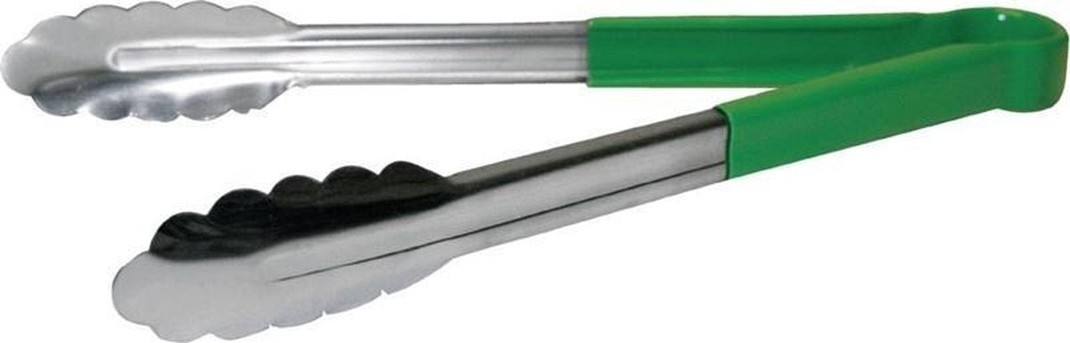 Kleurcode Serveertang | Groen | 29cm | Vogue | CB155