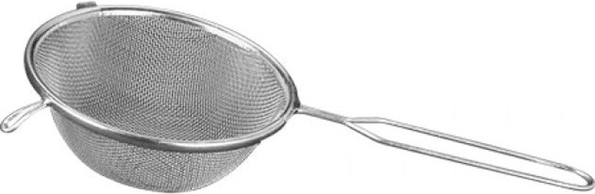 Passeerzeef / Vergiet - diameter 18cmØ - RVS zeef, vertind