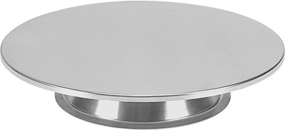 Taartstandaard Ø30cm RVS - Taartplateau