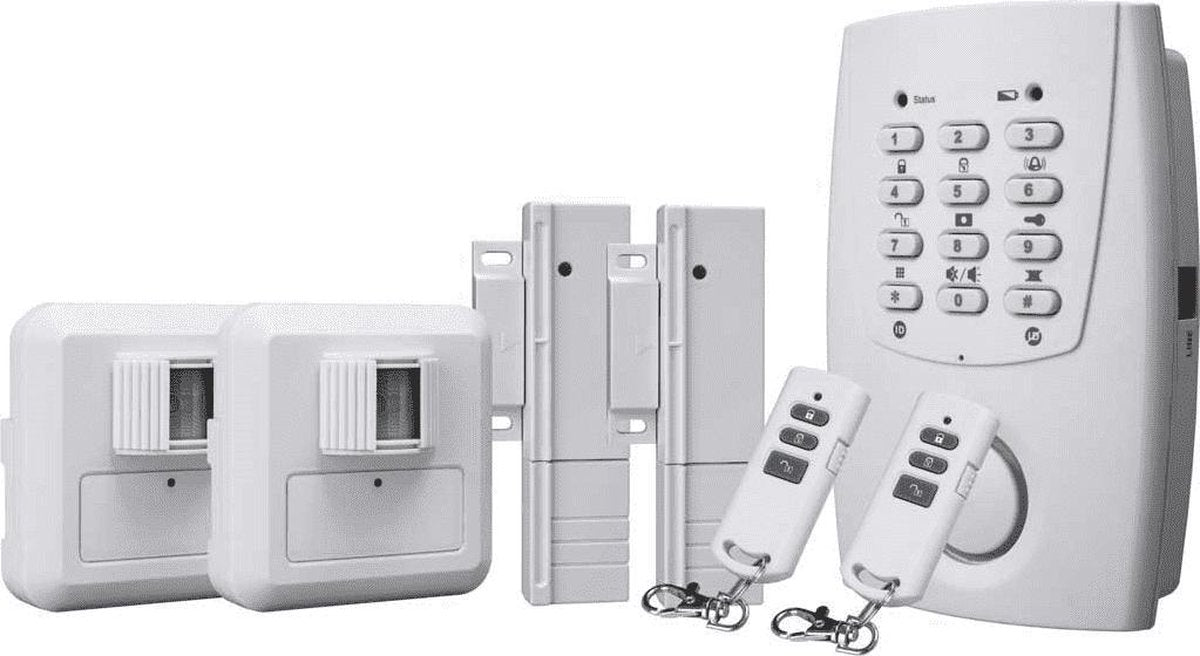 SMARTWARES ALARMSYSTEEM DRAADLOOS STANDALONE INCL. TELEFOONKIEZER HA32S