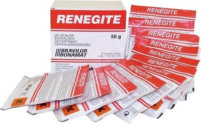 Bravilor Renegite Ontkalkingsmiddel 15x50 gram