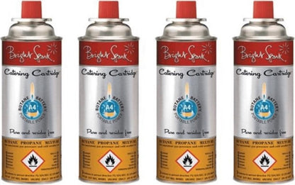 Universele gasbus - Bright Spark - 220 gram - 4 stuks