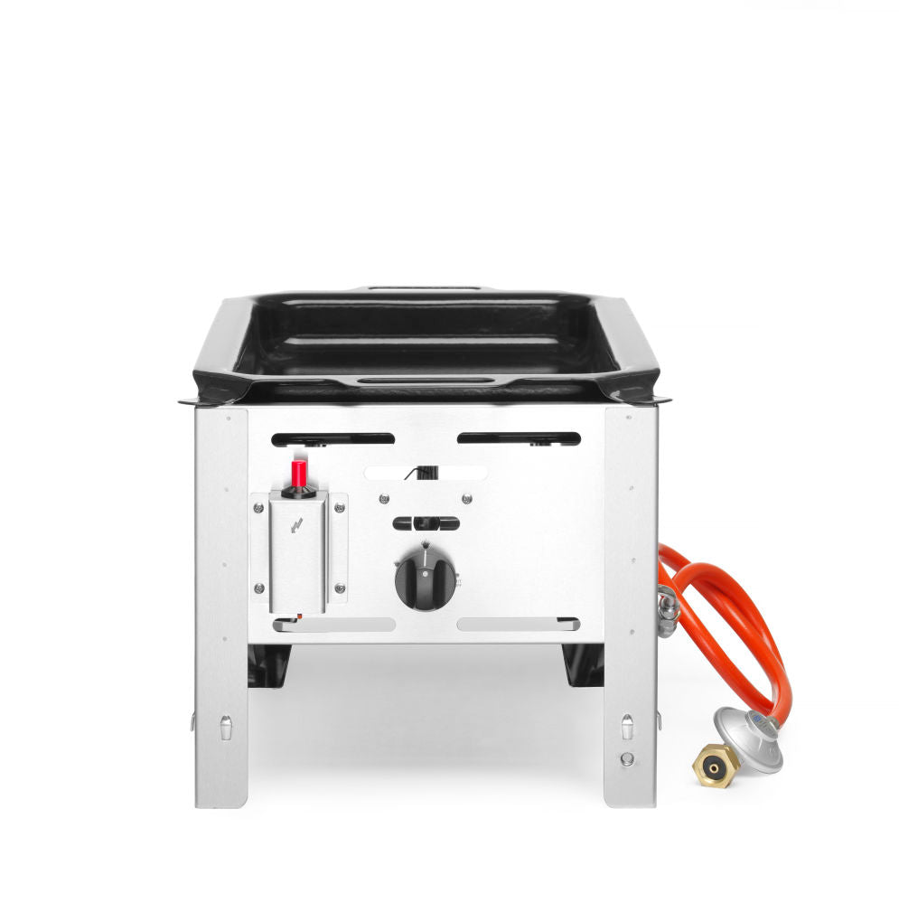 Gas Barbecue Bake-Master Mini, HENDI, 5,8kW, 340x540x(H)300mm