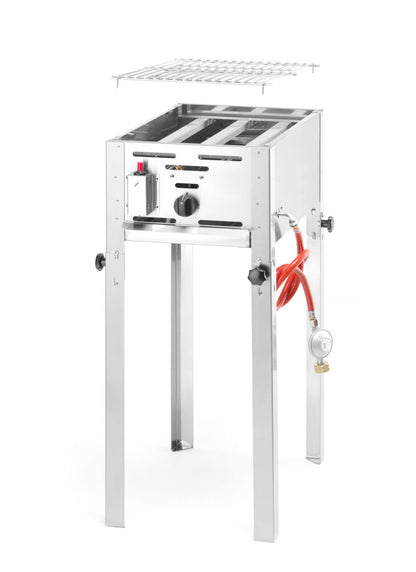 Hendi Gas Barbecue Grill-Master Mini, 5,8kW, 340x540x(H)840mm