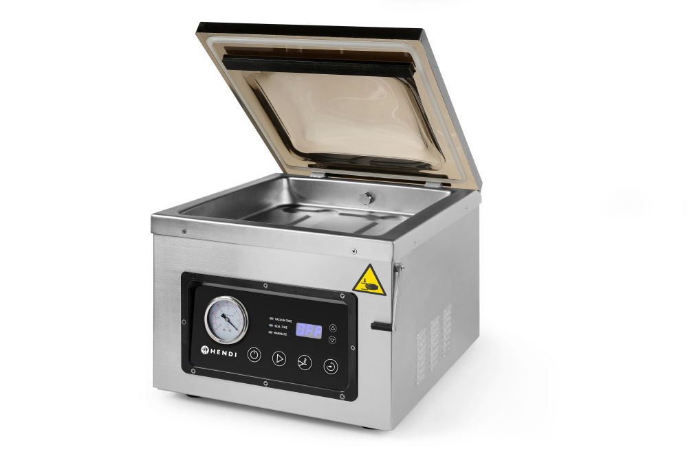 Vacuümkamer verpakkingsmachine Profi Line 300, HENDI, Profi Line, sealstrip 300 mm, 230V/950W, 359x425x(H)366mm